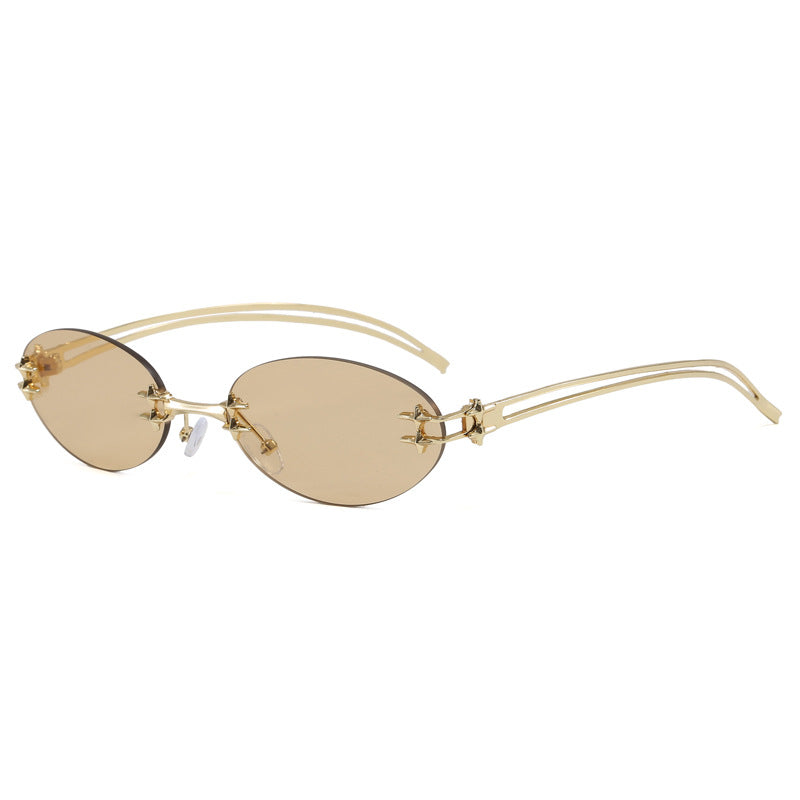 Modische Sonnenbrille mit Schmalem Rahmen und Trendigem Design Brehn