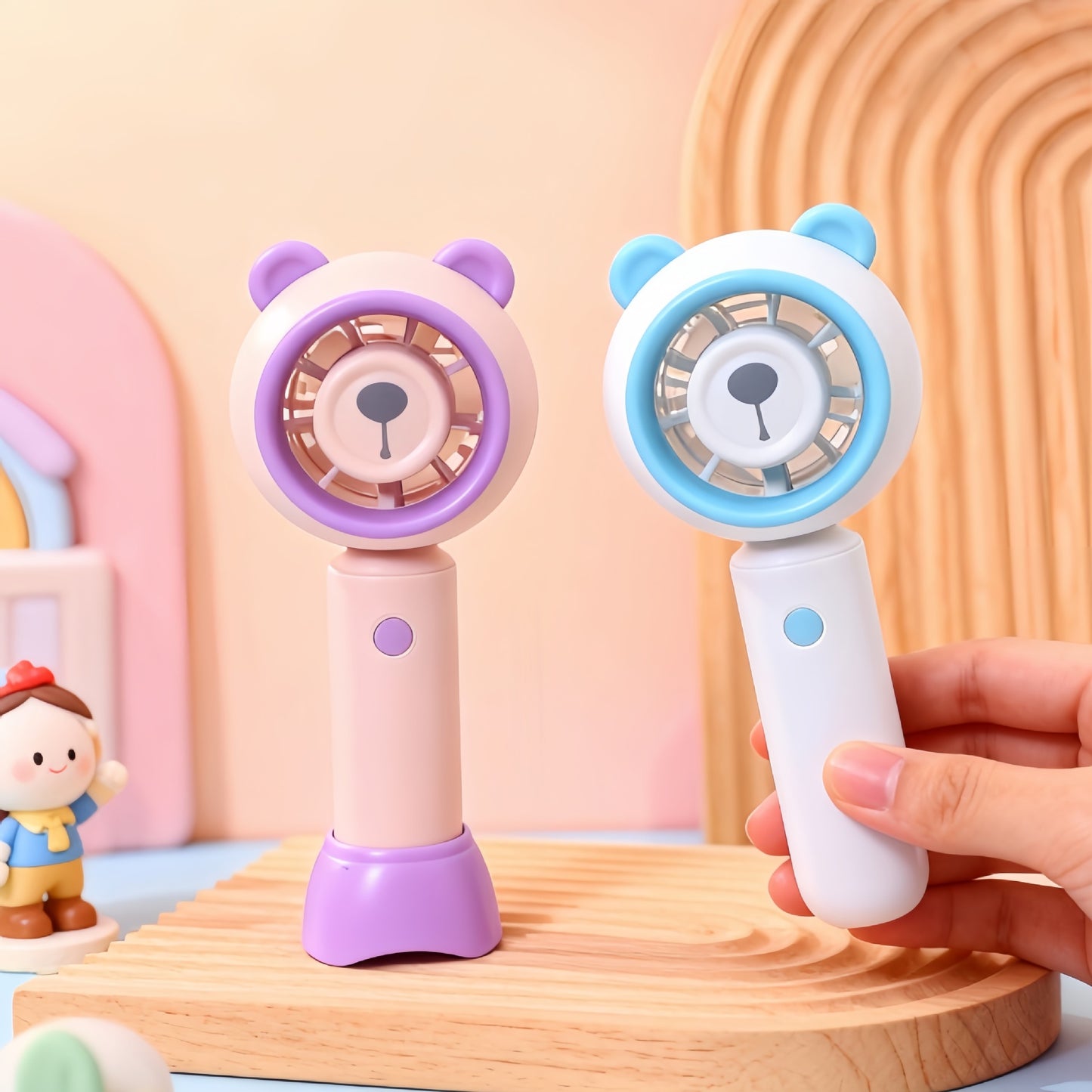 Unisex tragbarer Handventilator mit tierischem Design Brehn