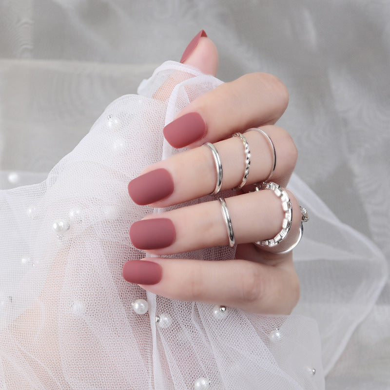 Matte Press-On Nagelset Brehn