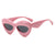 Damen Cat-Eye Sonnenbrille mit innovativem Kunststoffrahmen Brehn
