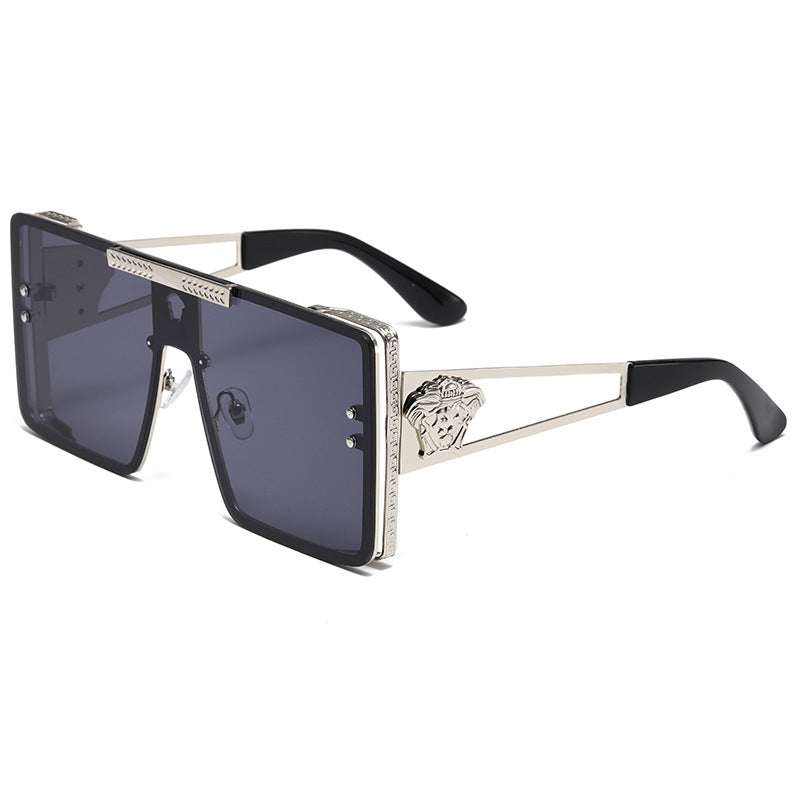 Damen oversized Luxus-Sonnenbrille mit filigranem Designelement Brehn