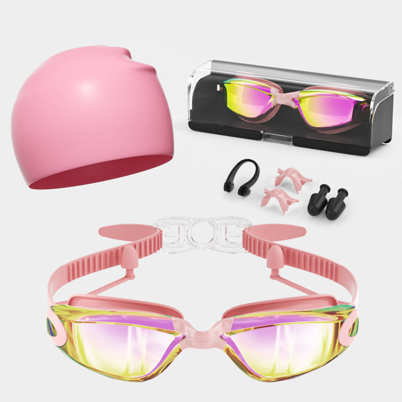 Hochleistungs-Schwimmbrillen-Set Brehn