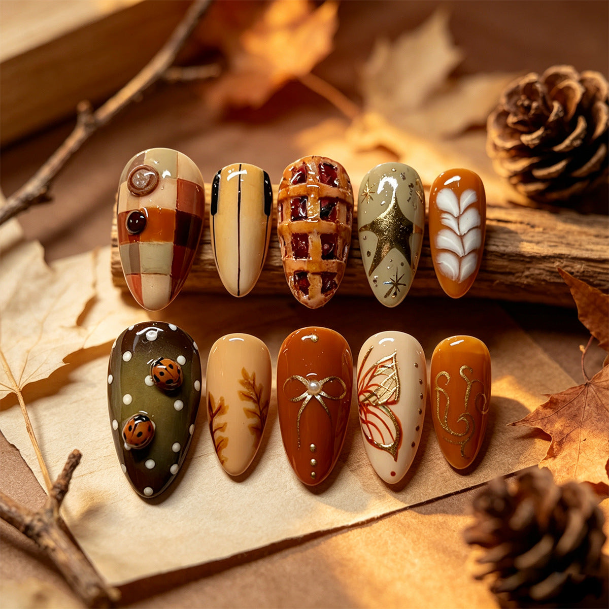 Saisonales Nail Art Set