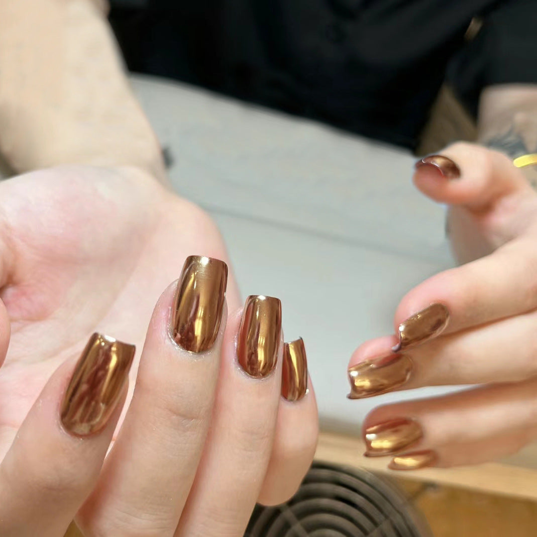 Premium DIY Glänzende Press-On Nagelspitzen Brehn