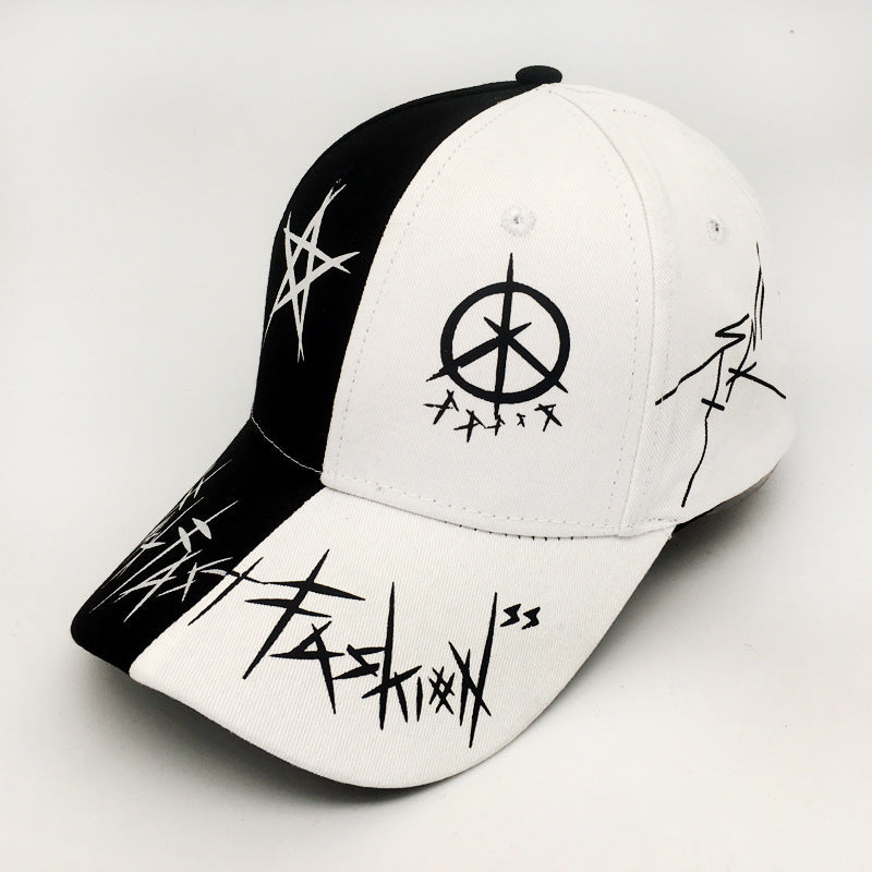 Herren Künstlerische Grafische Snapback Mütze Brehn