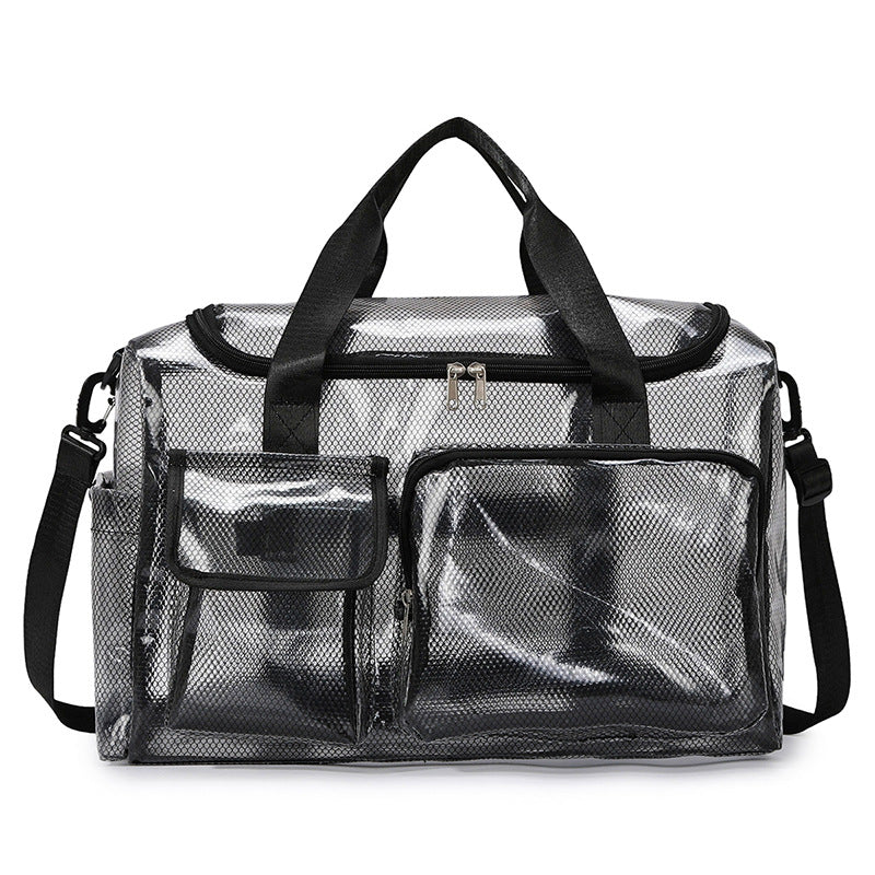 Transparente Gym- und Reisetasche