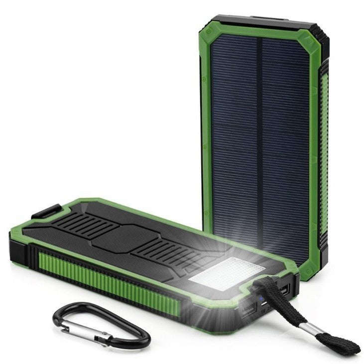 Tragbare Powerbank mit Licht und Sicherheitsclip Brehn