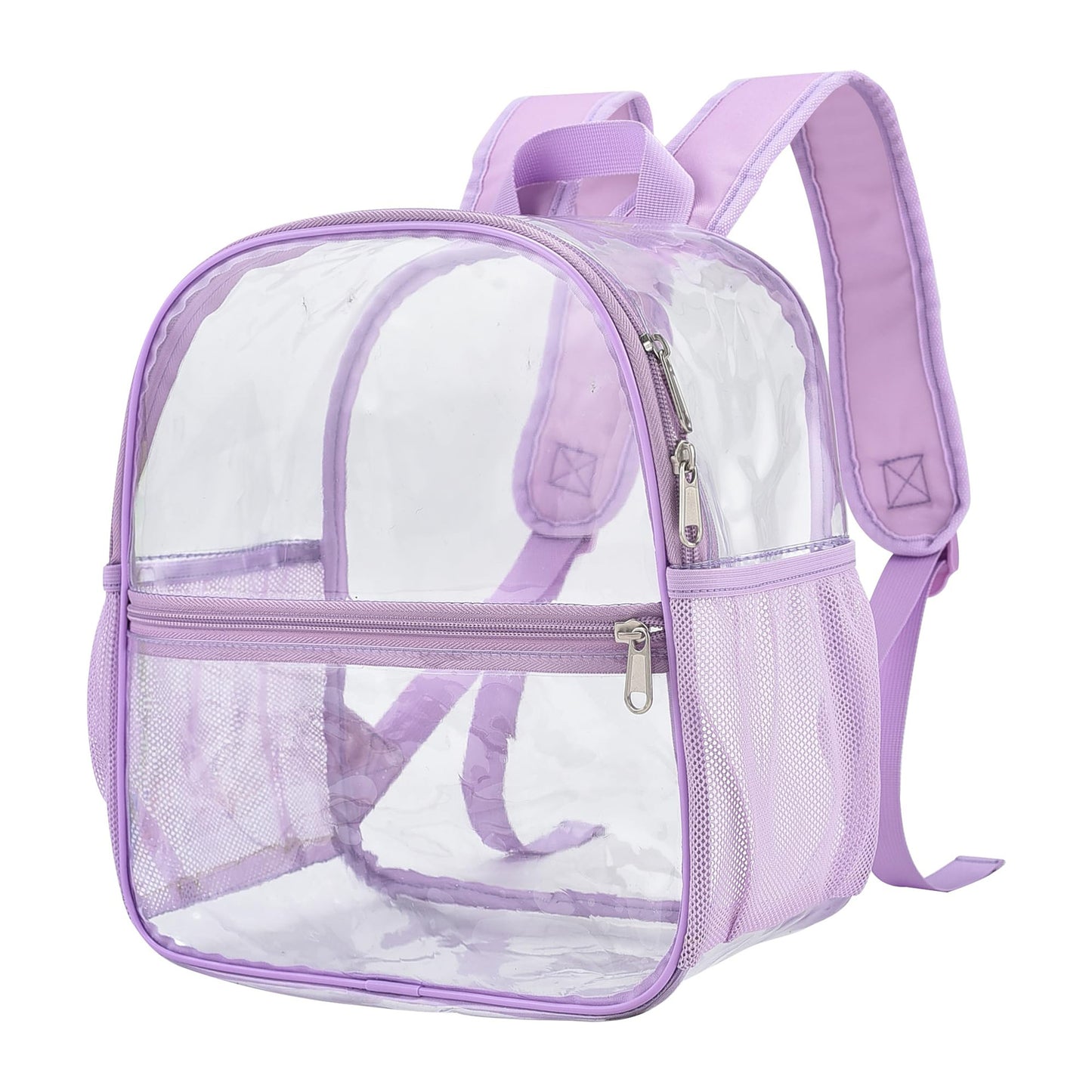 Unisex durchsichtiger Rucksack mit funktionalem Design und mehreren Fächern Brehn