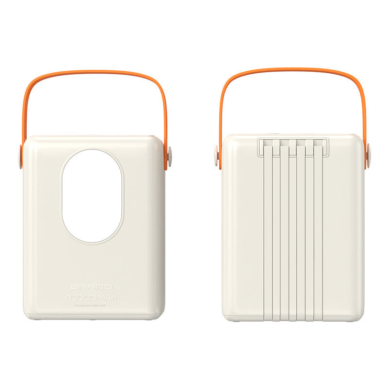 Tragbare Powerbank mit Multifunktionalem Led-Licht und Smart-Ladeanzeige Brehn