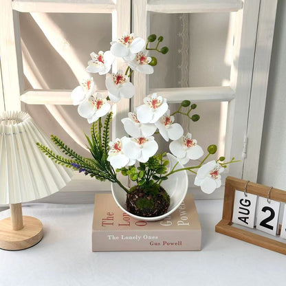 Faux-Orchidee Blumenarrangement für die Wohnungsdekoration