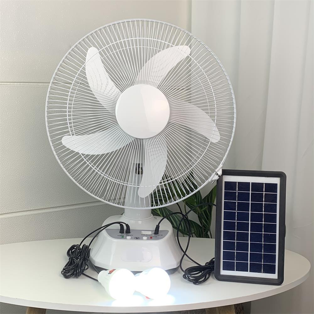 Unisex nan leiser USB Tischventilator mit mehrblättrigem Design, oszillierender Neigefunktion und Timer Brehn