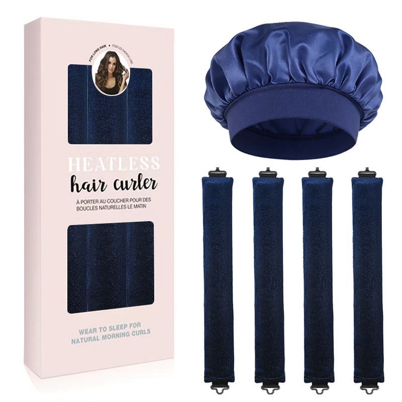 Satin Schlafmütze und Haarknäuel