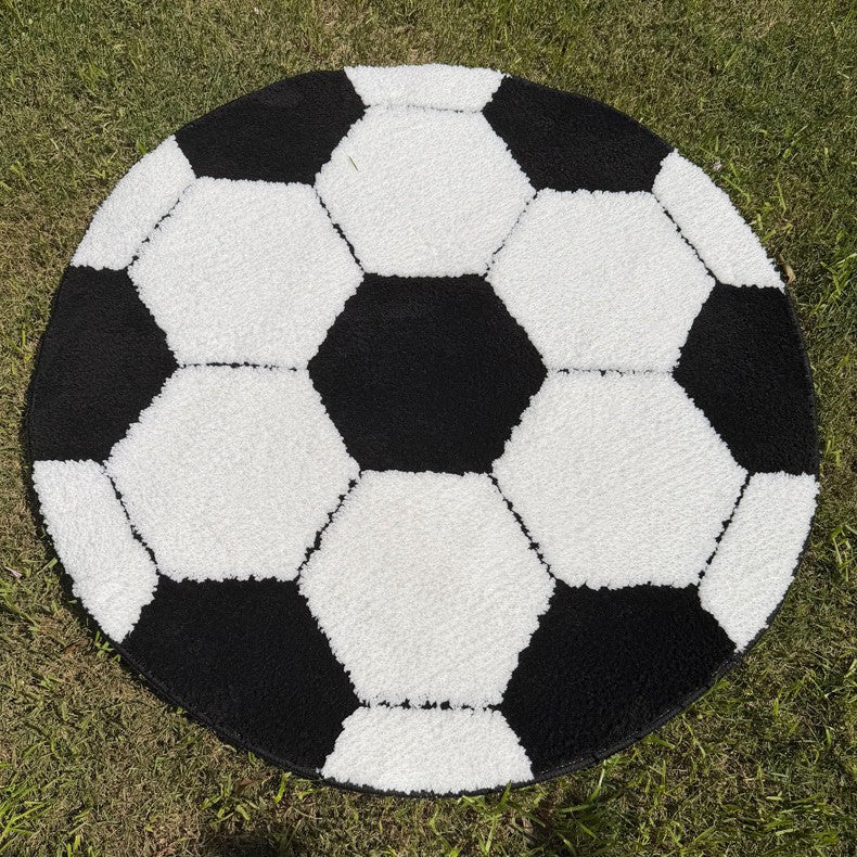 Fußball-Themen-Teppich