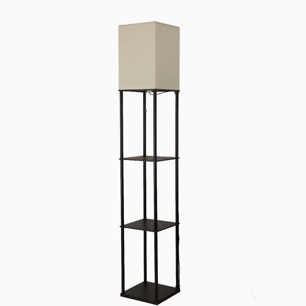 Bücherregal Stehlampe
