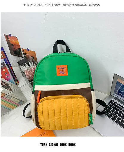 Farbe-Block Lässiger Rucksack Brehn