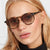 Damen modische Sonnenbrille Brehn