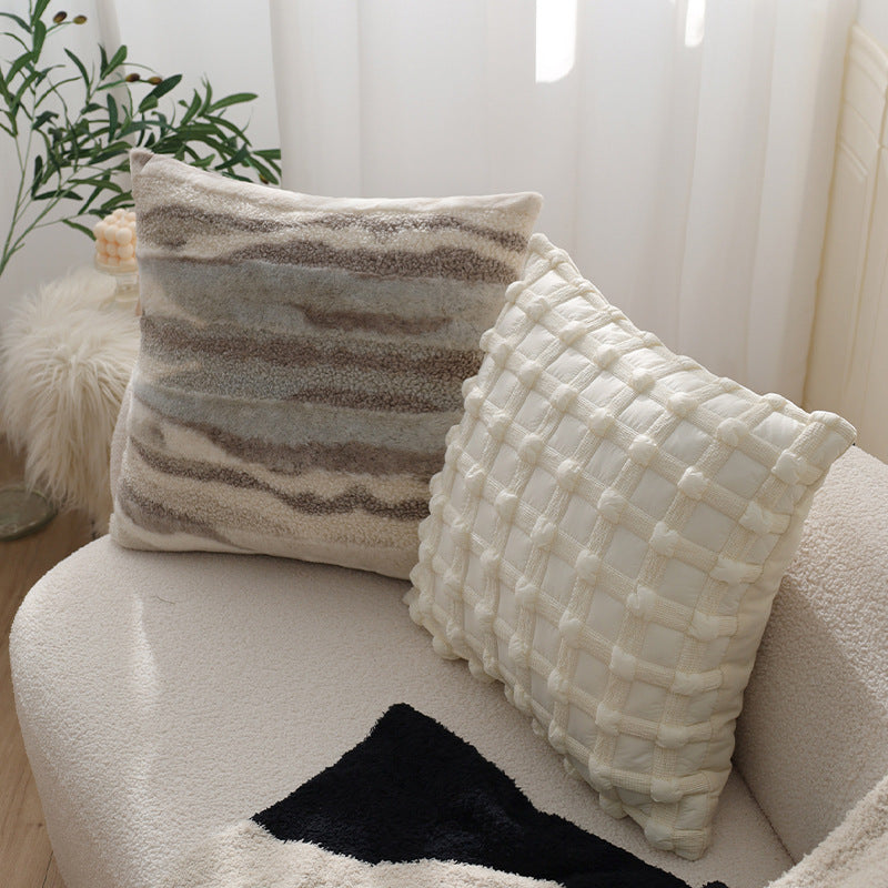 Kuschelkissen im Teddyfell-Stil Brehn