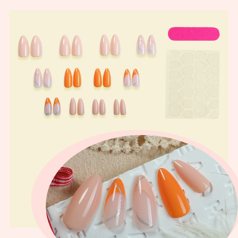 Professioneller Acryl Press-On Nagelset Brehn