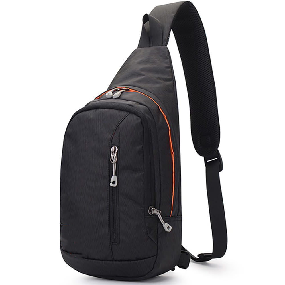 Unisex Sling-Rucksack mit reflektierenden Elementen und mehreren Fächern Brehn