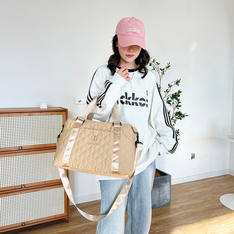 Quilted Reis Duffle Bag Brehn