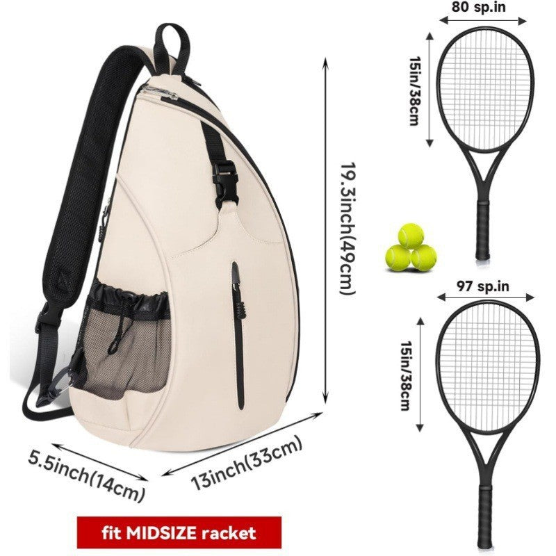 Tennis-Rucksack mit Spezialfach Für Schläger und Getränkehülle Brehn