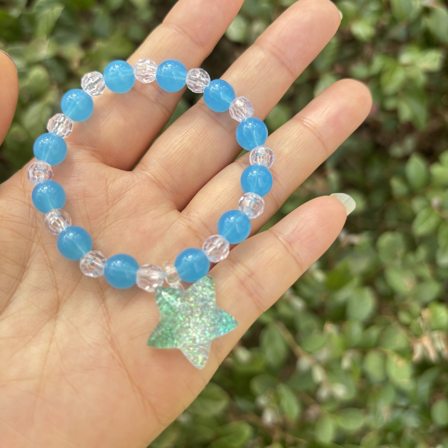 Süßes Armband mit Elefantenanhänger Aus Glas Brehn