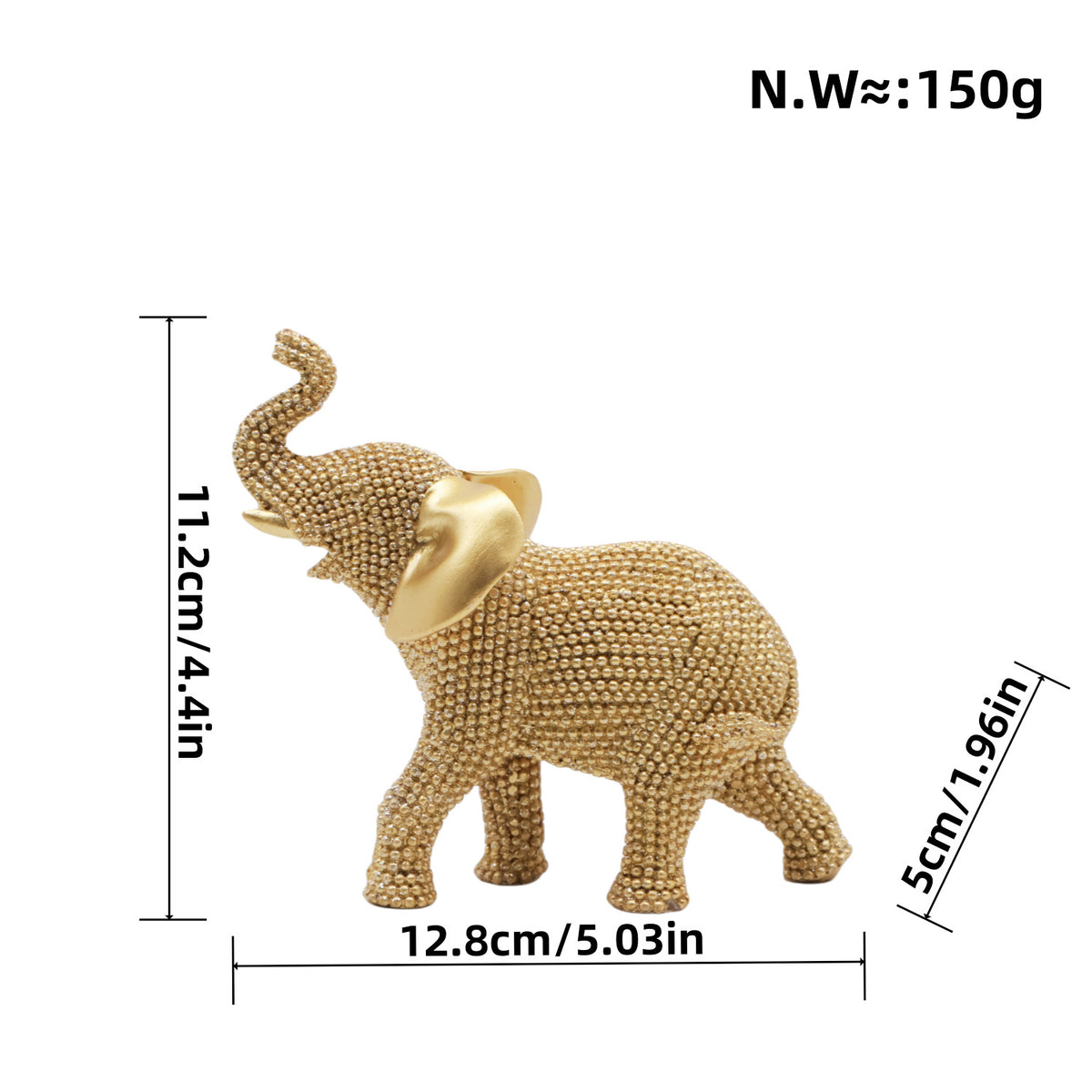 Glänzende Bulldoggen Skulptur Brehn