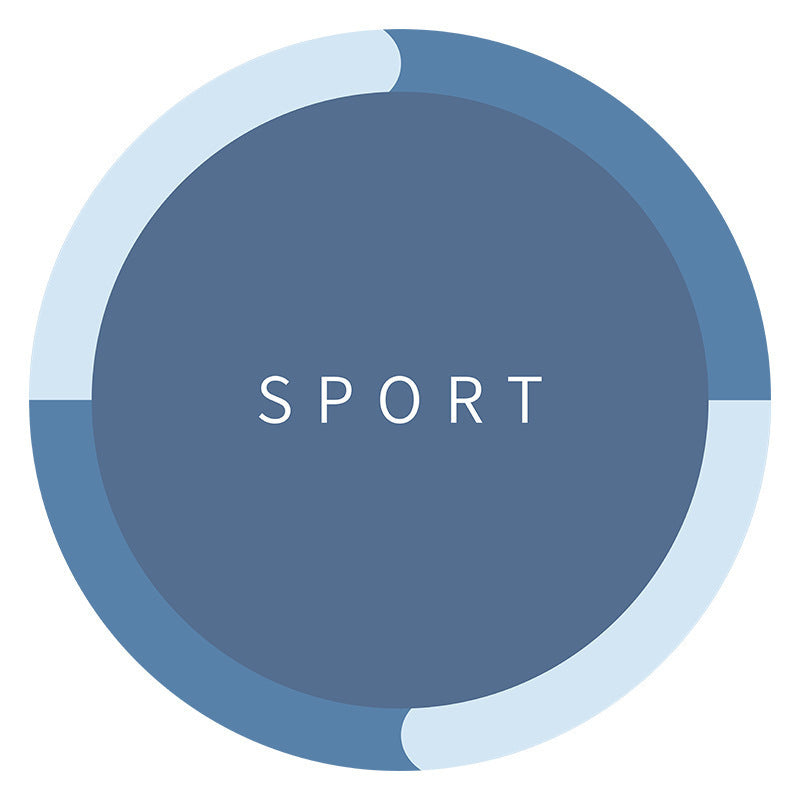 Abstract Sports-Themed Area Mat Brehn