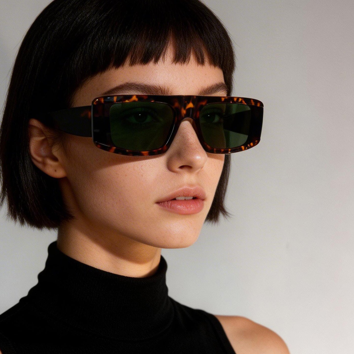 Damen oversized Sonnenbrille im zeitgenössischen Design Brehn
