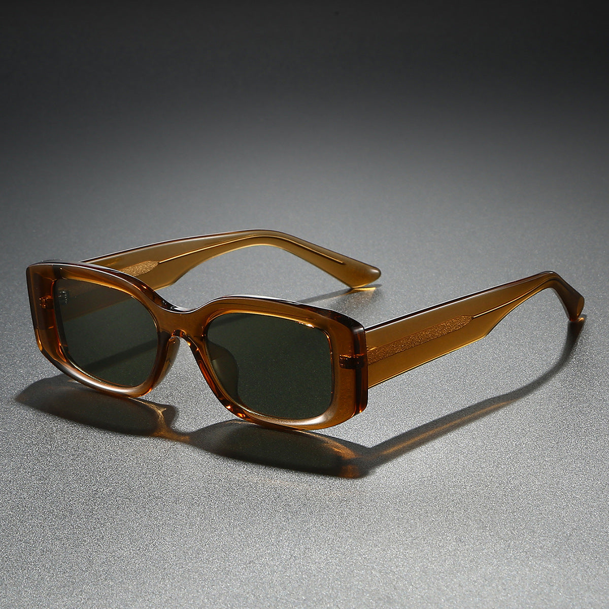 Damen modische Sonnenbrille im stylischen, eckigen Rahmen Brehn
