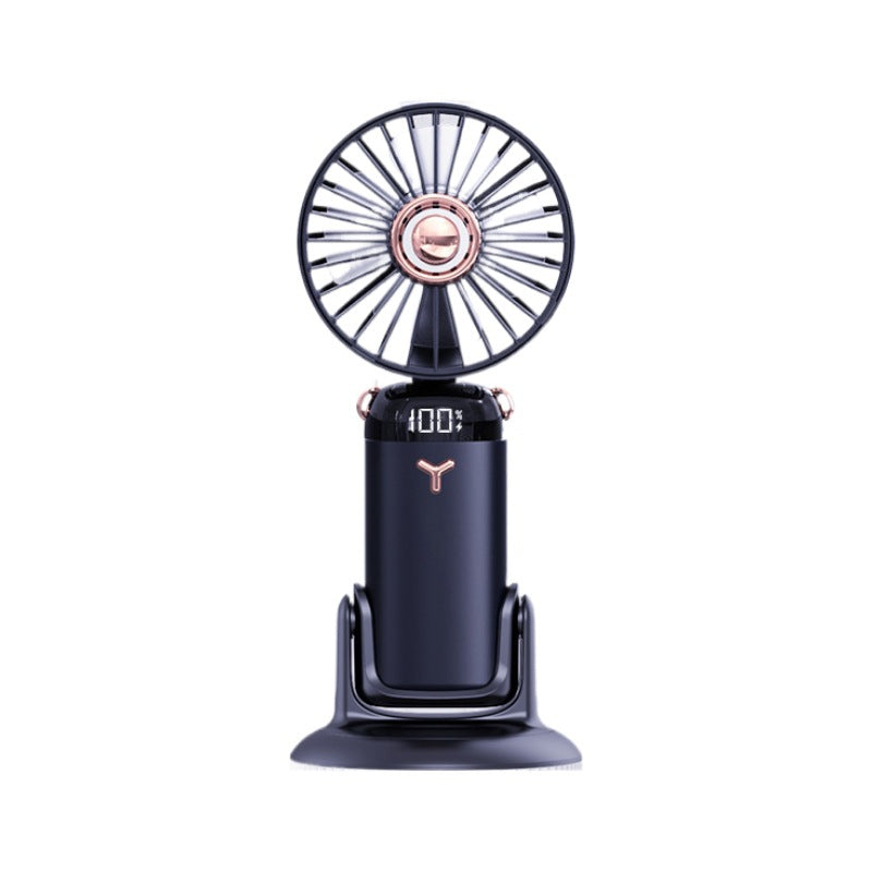 Tragbarer oszillierender Mini-Ventilator mit verstellbarem Halter Brehn