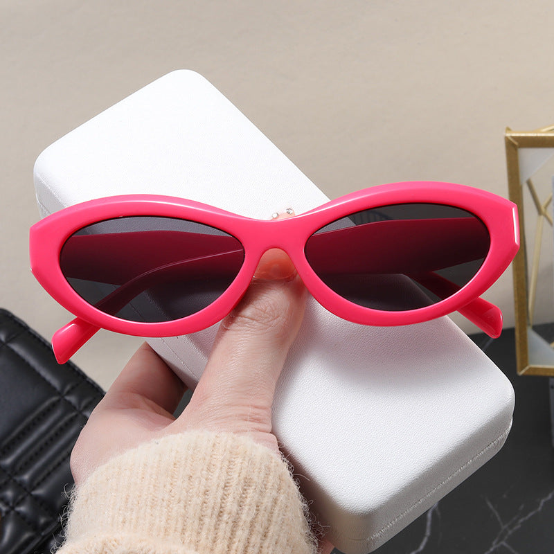 Damen Cat-Eye Sonnenbrille mit breitem Rahmen und UV-Schutz Brehn