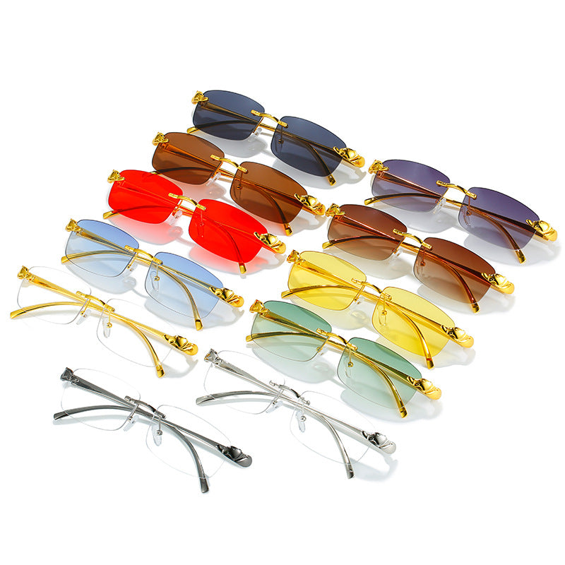 Damen modische Sonnenbrille mit kreativem Rahmen und hochwertigen Gläsern Brehn