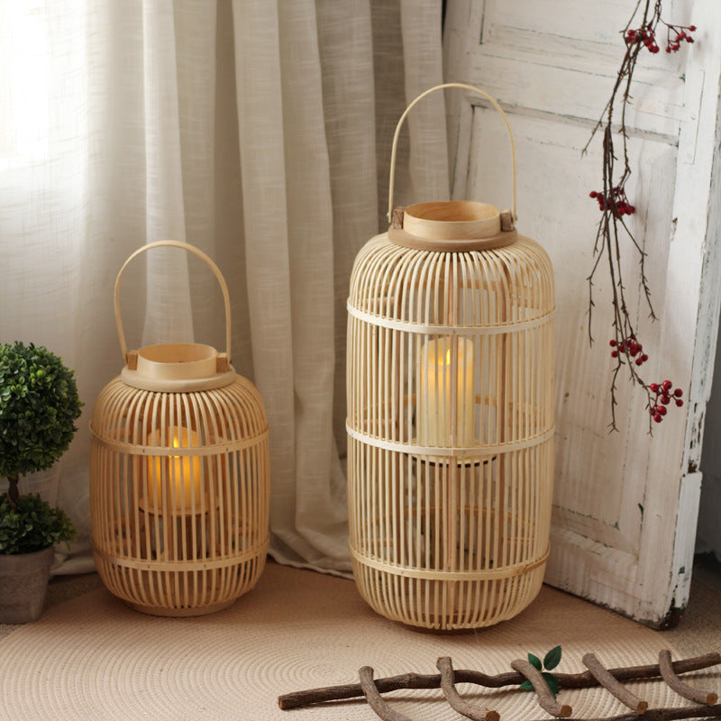 Langanhaltende Rattan-Laterne Brehn