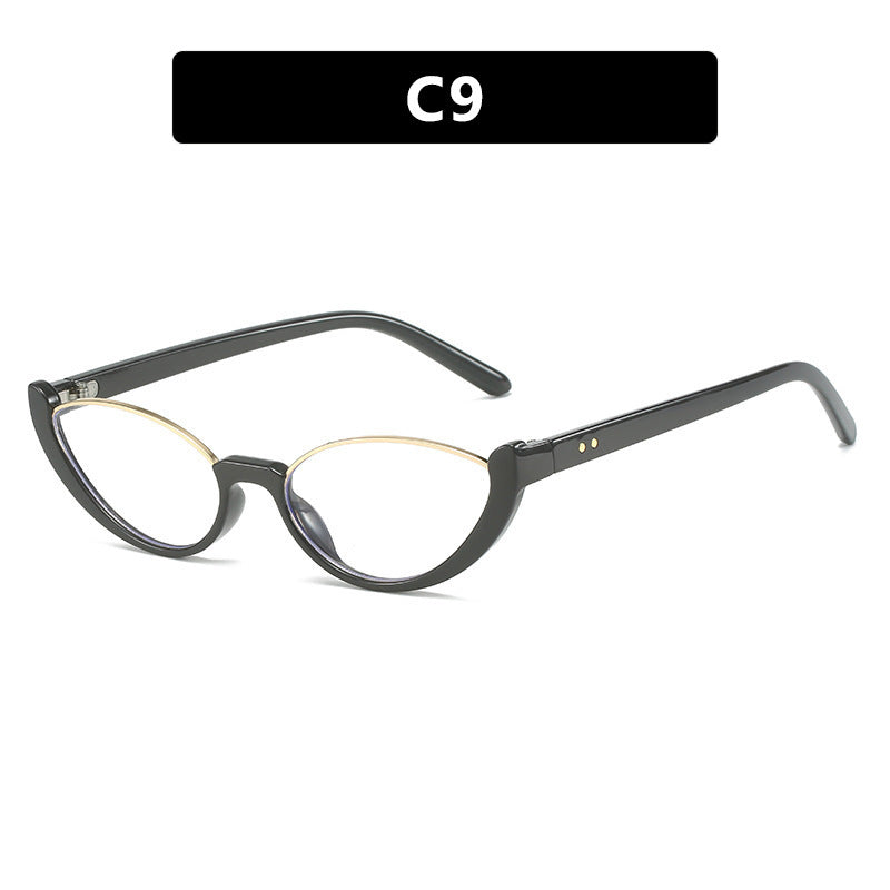 Damen Cat-Eye Sonnenbrille mit verspiegelten Gläsern und elegantem Rahmen Brehn