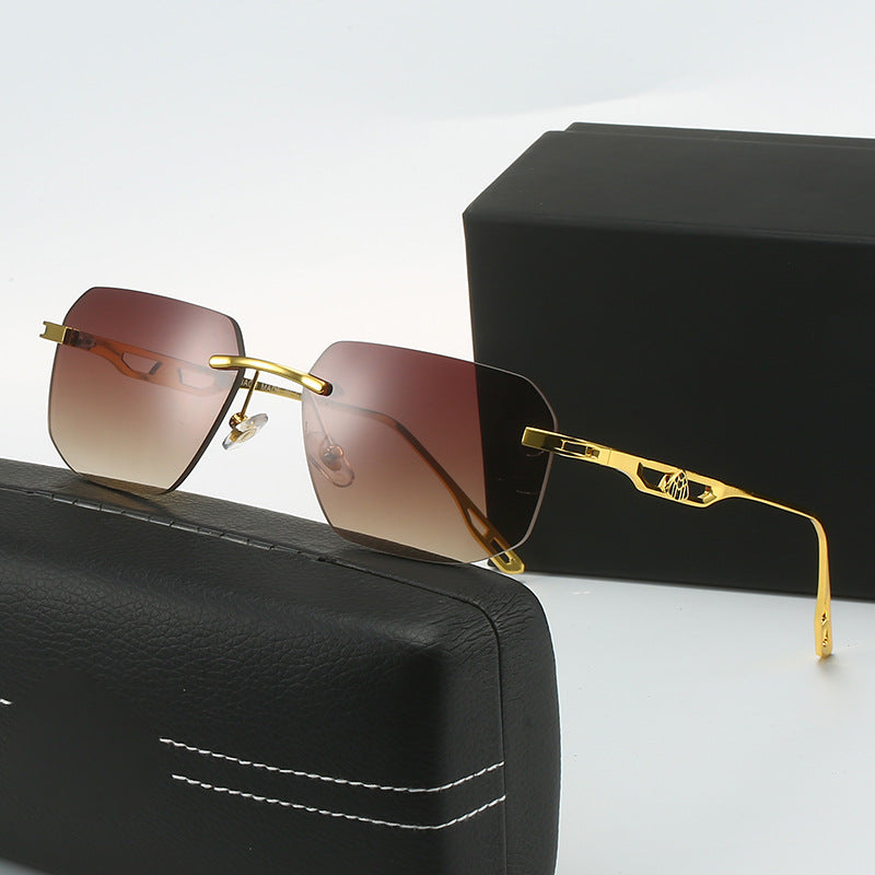 Damen modische Sonnenbrille mit luxuriösem Rahmen und ergonomischem Design Brehn