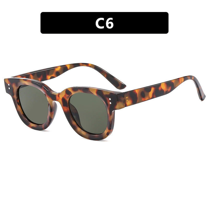 Damen stilvolle Sonnenbrille mit markantem Design und polarisierenden Gläsern Brehn
