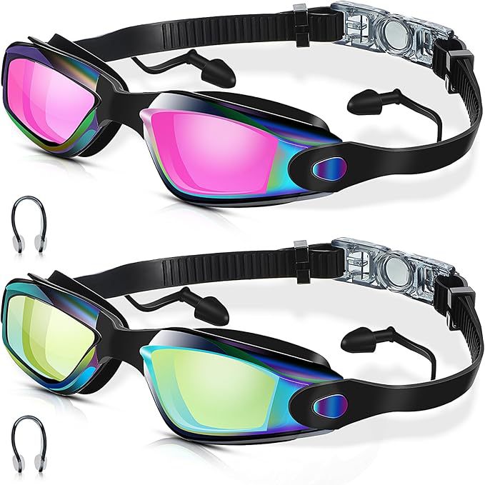 Hochwertige Schwimmbrille mit Anti-Fog und Uv-Schutz Technologie Brehn