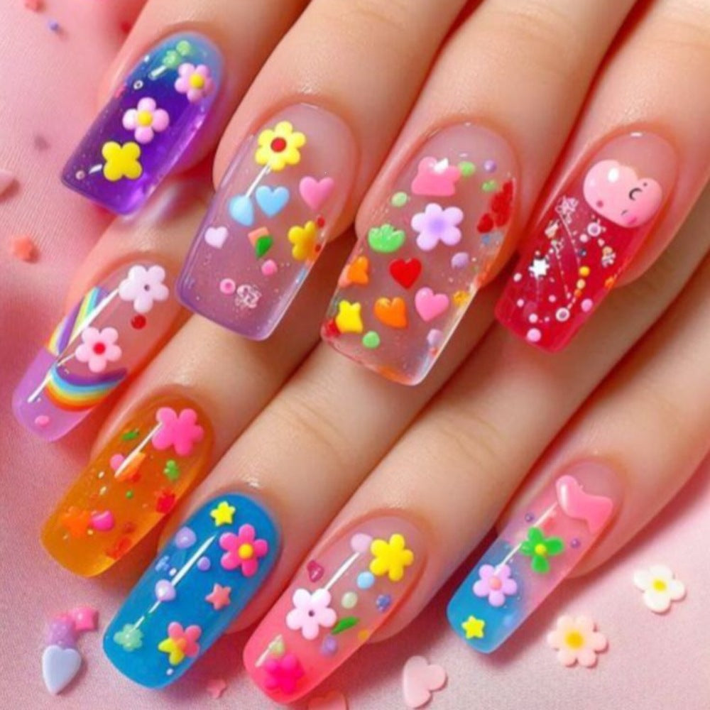 Kunstvolle 3D Nagelkunst Brehn