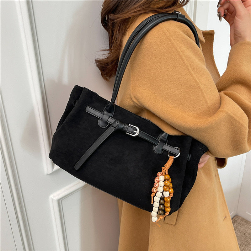 Wildleder Tote Bag Brehn