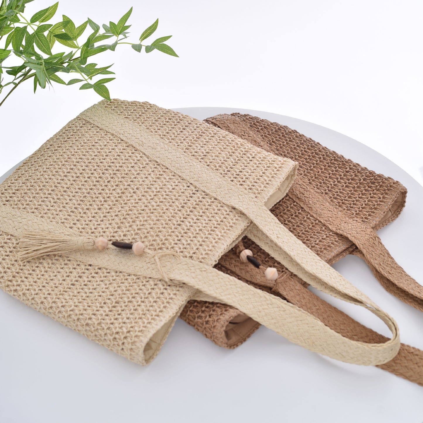 Elegante und Luftige Basttraum Tasche Brehn