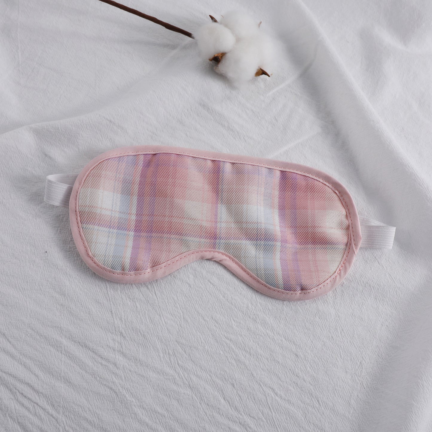 Unisex nan weich gepolsterte Schlafmaske mit verstellbarem Elastikband Brehn