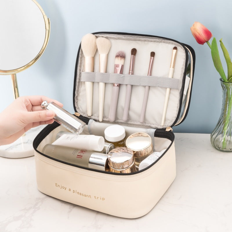 Dual-Layer Transparenter Kosmetik Organizer Brehn