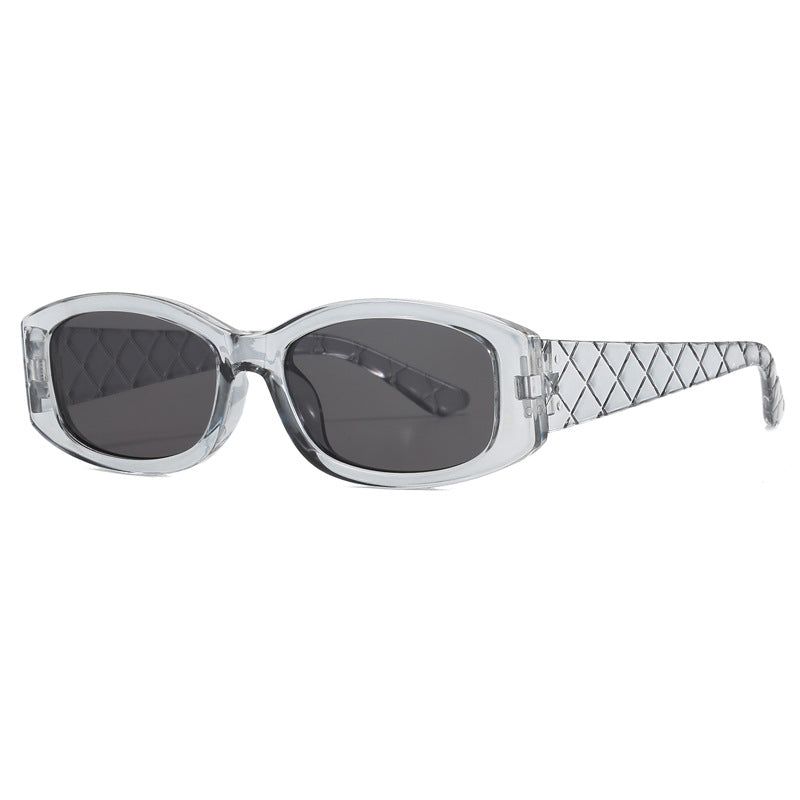 Damen Modische Retro-Sonnenbrille mit quadratischer Fassung Brehn