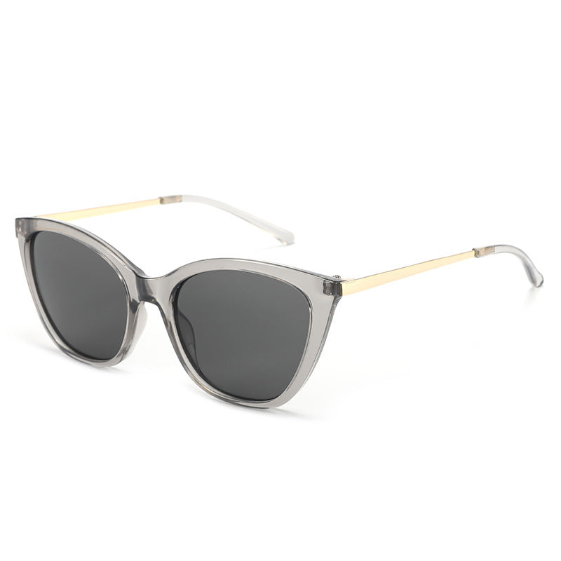 Damen elegante Cat-Eye Sonnenbrille mit hochwertigem Rahmen und UV-Schutz Brehn