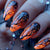 Künstlerische Nachthimmel-Themen Nagelkunst Brehn