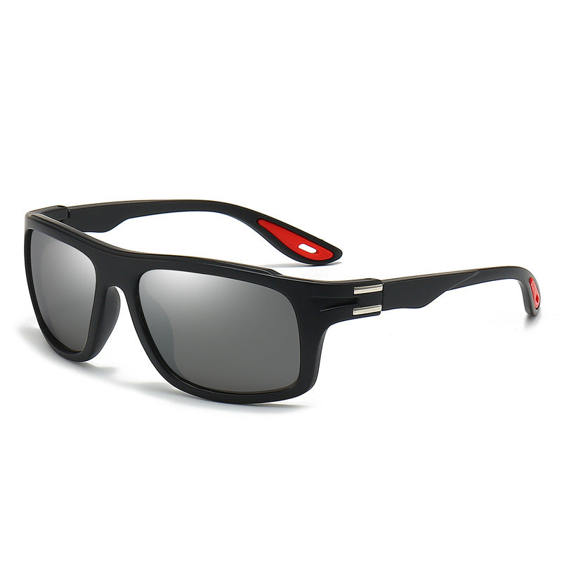 Herren Sportliche Sonnenbrille mit polarisierten Gläsern und stoßfestem Rahmen Brehn