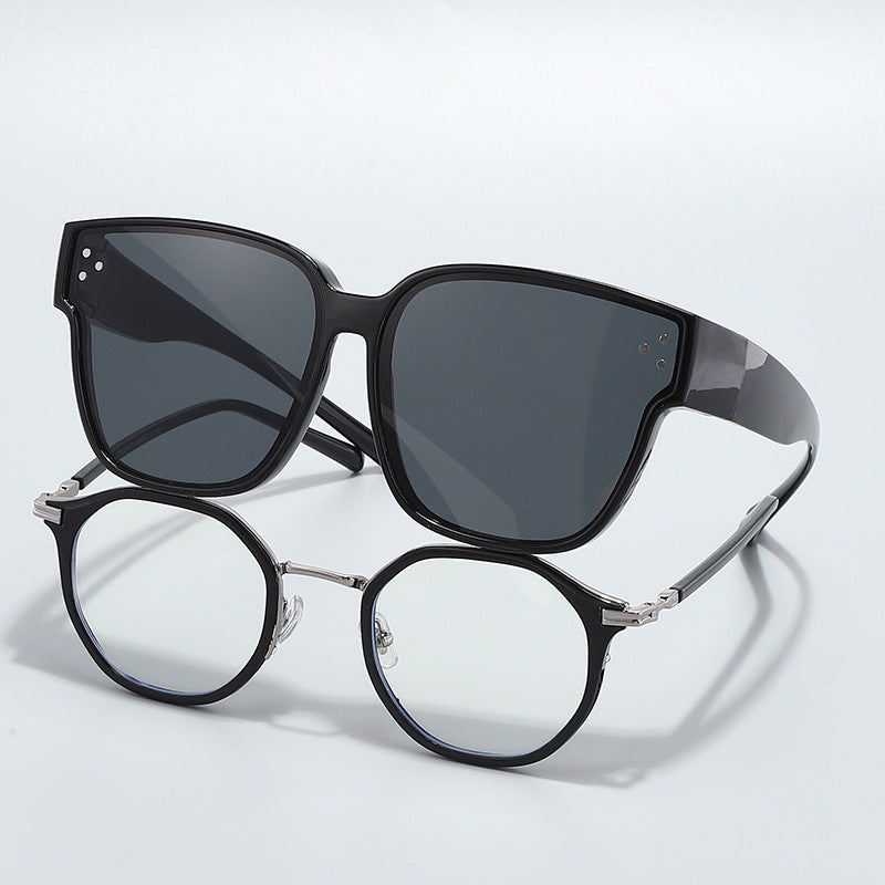 DamenModische Sonnenbrille im klaren Linien-Design mit hohem UV-Schutz Brehn