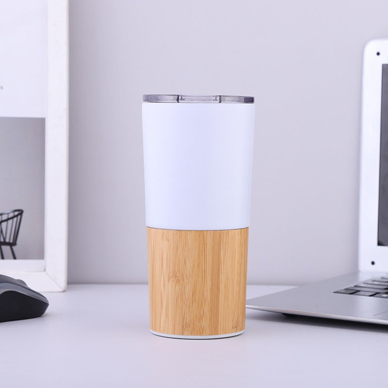 Damen umweltfreundlicher Kaffeebecher mit bambusoptik Brehn