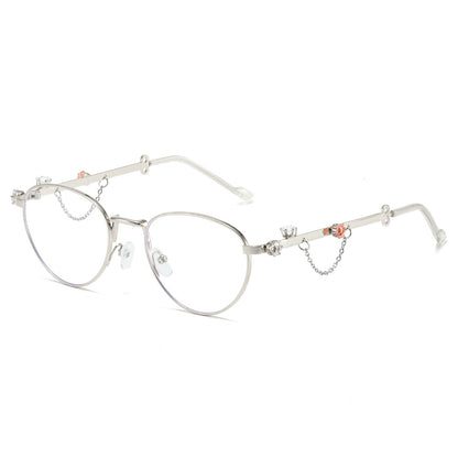 Dekorative Strass Katzenaugen-Sonnenbrille Brehn